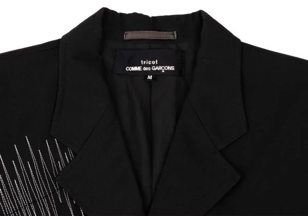 トリココムデギャルソンtricot COMME des GARCONSウール切替