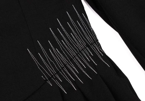 tricot COMME des GARCONS Wool Switching Stitch Design Jacket K-139844_013