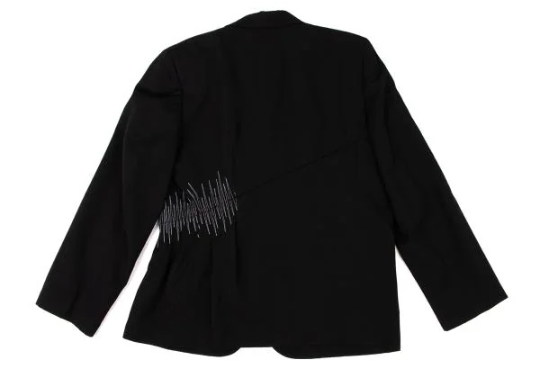 tricot COMME des GARCONS Wool Switching Stitch Design Jacket K-139844_015