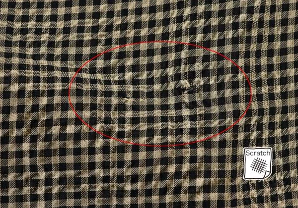 tricot COMME des GARCONS Checkered Balloon T Shirt K-139848_008