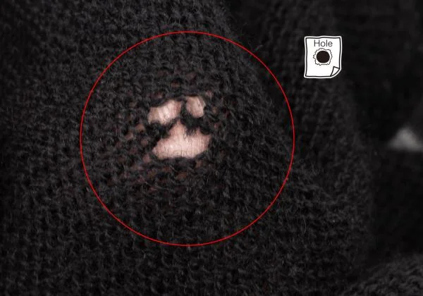 Yohji Yamamoto FEMME Wrinkled See-through Striped Dress K-139865_006