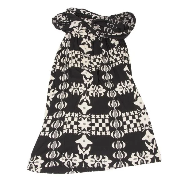 Yohji Yamamoto FEMME Cotton Printed Dress K-139869_002