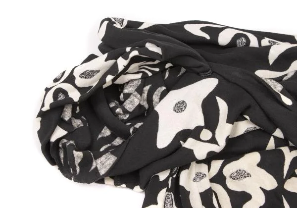 Yohji Yamamoto FEMME Cotton Printed Dress K-139869_004