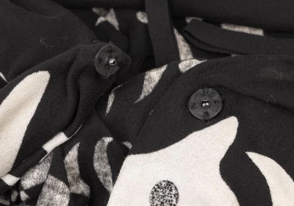 Yohji Yamamoto FEMME Cotton Printed Dress K-139869_005