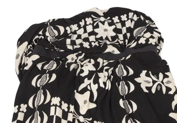 Yohji Yamamoto FEMME Cotton Printed Dress K-139869_012