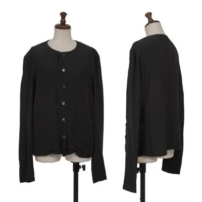 Y's Rayon No Collar Jacket