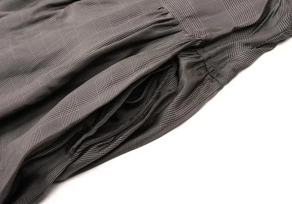 Y's Check Tuck Gather Skirt K-139880_007