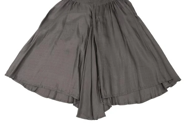 Y's Check Tuck Gather Skirt K-139880_008