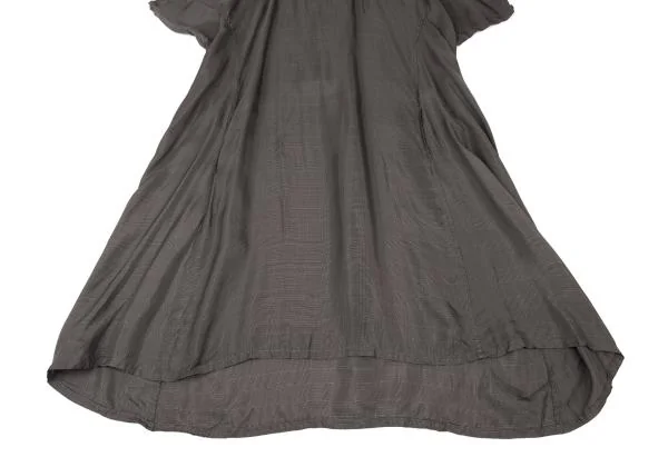 Y's Check Switching Flare Dress K-139881_007