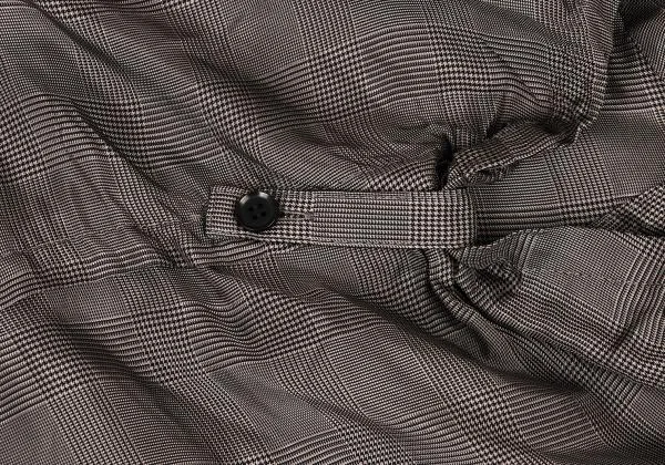 Y's Check Switching Flare Dress K-139881_014