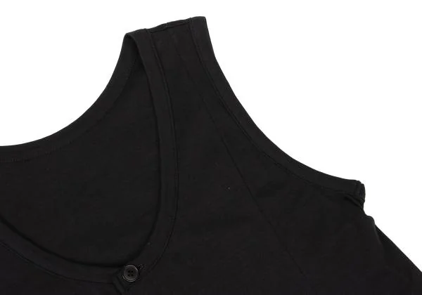 Y's Hem Cutting Switching Sleeveless Tunic K-139888_008