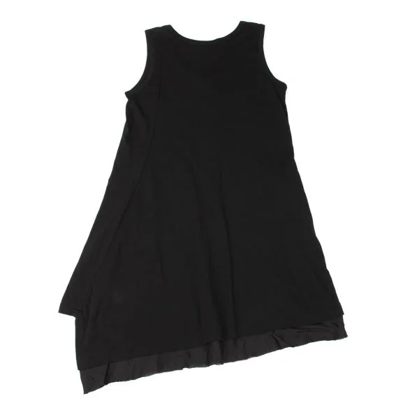 Y's Hem Cutting Switching Sleeveless Tunic K-139888_012