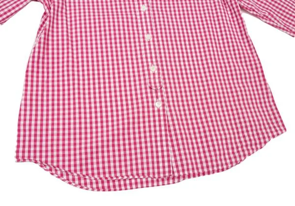 OLD　ENGLAND　オールドイングランド　ピーコート　金ボタン　チェック　M オールド イングランド OLD ENGLAND アンゴラビーバーノーカラー