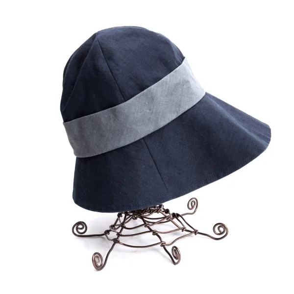 NON NO Mademoiselle NON NON Ribbon Linen Hat K-139907_005