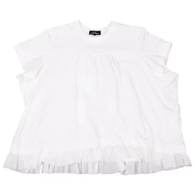 tricot COMME des GARCONS Frilled Hem Layered T-shirt