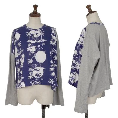 COMME des GARCONS Washed Aloha Print T-Shirt