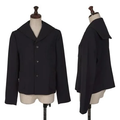 COMME des GARCONS GIRL Wool Sailor Collar Jacket