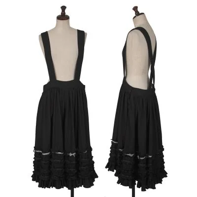 COMME des GARCONS GIRL Ribbon Frill Overall Dress