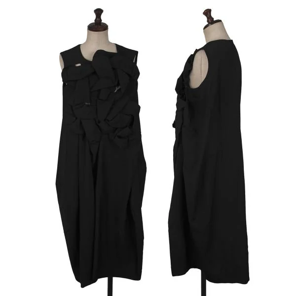 COMME des GARCONS Switching Sleeveless Dress Black XS K-139945_001