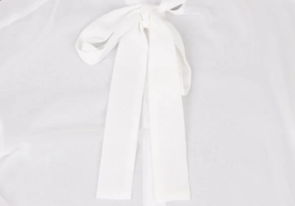 COMME des GARCONS Neck String Design See-through Blouse K-139963_005