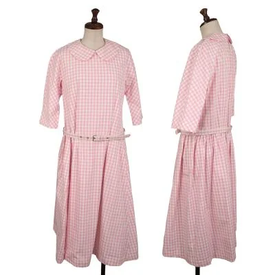 COMME des GARCONS COMME des GARCONS Check Belted Dress