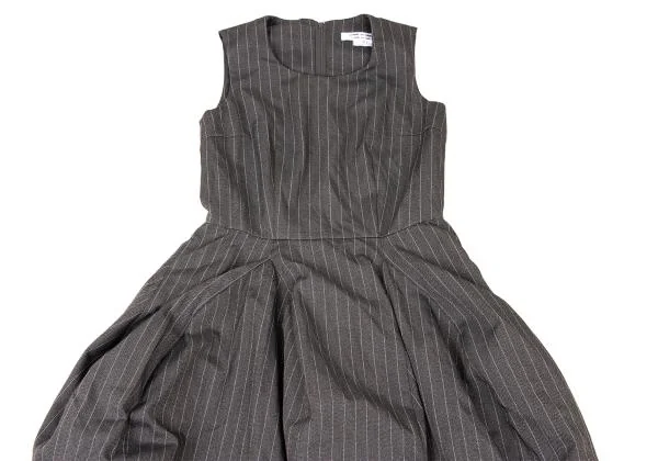 COMME des GARCONS COMME des GARCONS Pinstripe Balloon Dress K-139966_003