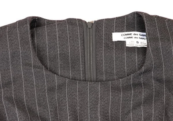 COMME des GARCONS COMME des GARCONS Pinstripe Balloon Dress K-139966_004
