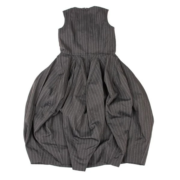 COMME des GARCONS COMME des GARCONS Pinstripe Balloon Dress K-139966_008