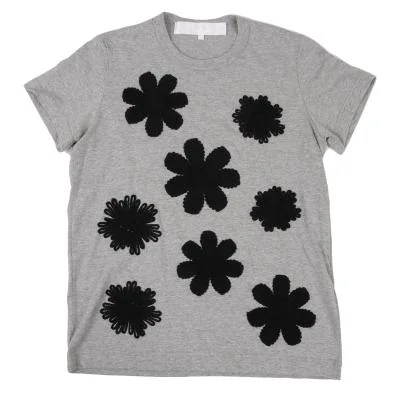 tao Floral Embroidery T Shirt