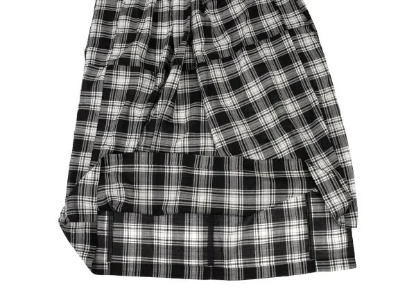 tao Ribbon Gather Check Dress K-139977_012