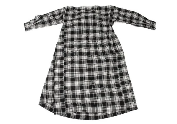 tao Ribbon Gather Check Dress K-139977_013