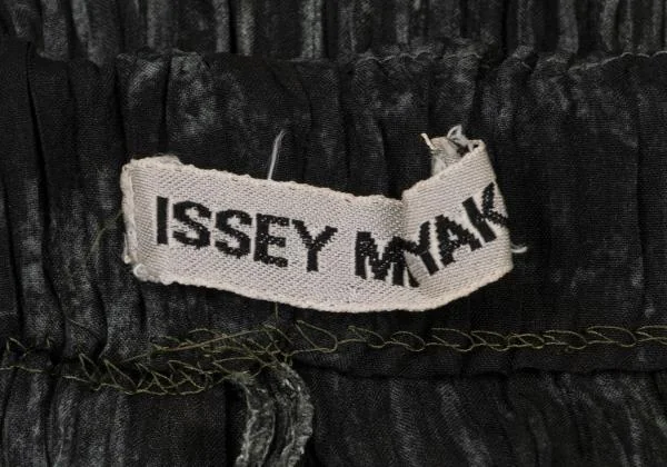 イッセイミヤケメンISSEY MIYAKE MEN 染めトリムフェード織り
