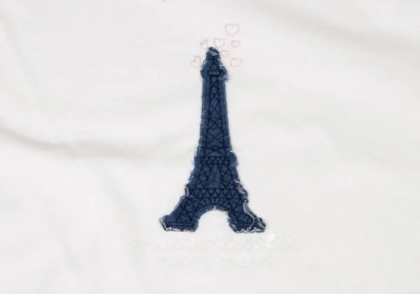 Mademoiselle NON NON Tower Patch T Shirt K-139992_005