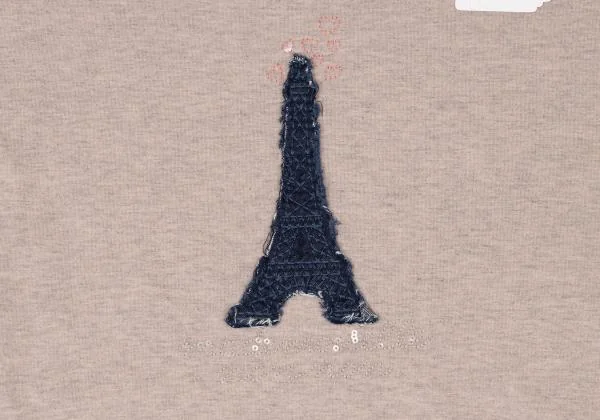 Mademoiselle NON NON Tower Patch T Shirt K-139993_005