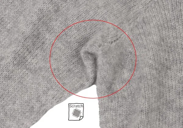 Lucien PellatFinet Skull Embroidery Cashmere Knit Sweater K-140009_004