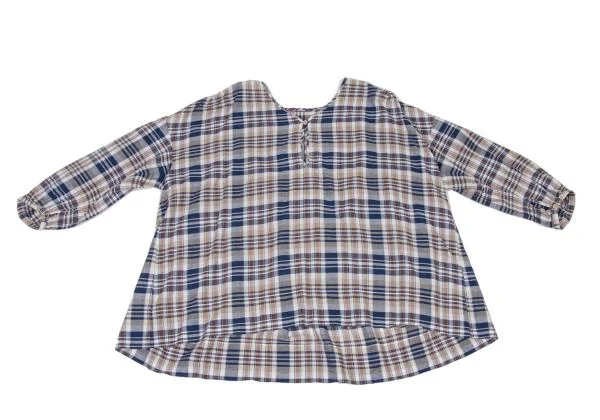 45rpm 45R umii908  Cotton Check Pullover Blouse K-140034_002