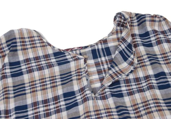 45rpm 45R umii908  Cotton Check Pullover Blouse K-140034_005