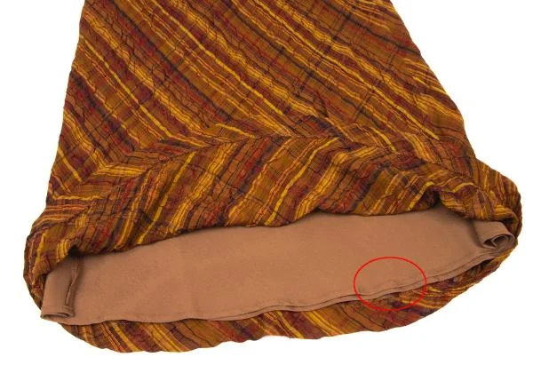 JURGEN LEHL Silk Bias Check Skirt K-140040_008