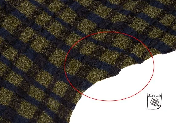 JURGEN LEHL Wool Bias Check T-shirt K-140051_004