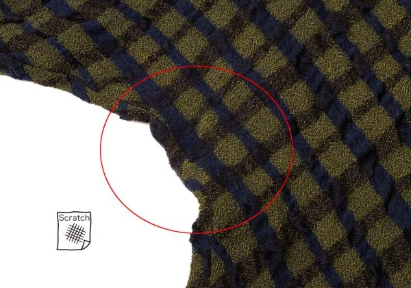 JURGEN LEHL Wool Bias Check T-shirt K-140051_005