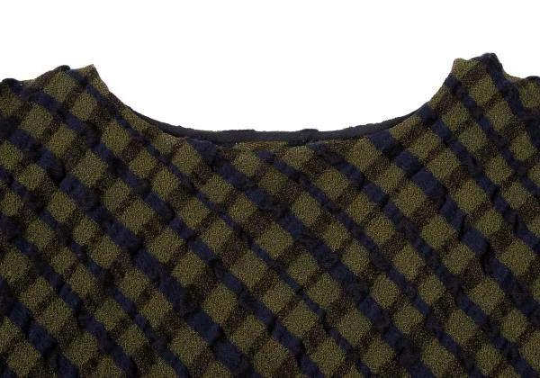 JURGEN LEHL Wool Bias Check T-shirt K-140051_006