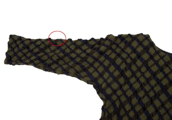 JURGEN LEHL Wool Bias Check T-shirt K-140051_007