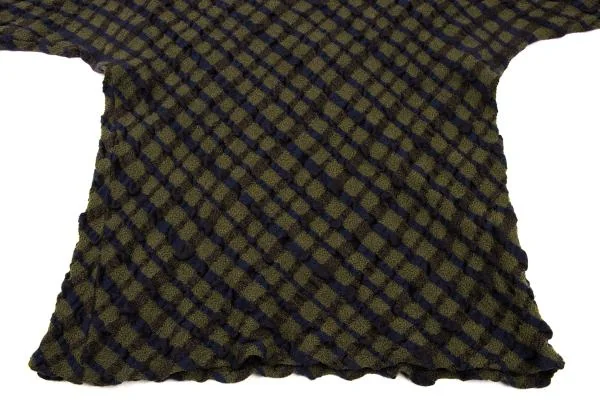 JURGEN LEHL Wool Bias Check T-shirt K-140051_011