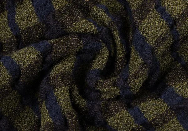 JURGEN LEHL Wool Bias Check T-shirt K-140051_014