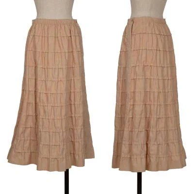 ISSEY MIYAKE HaaT Frill Switching Color Skirt