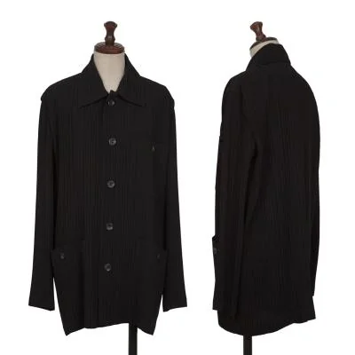 ISSEY MIYAKE Pleated Patch Pocket Jacket
