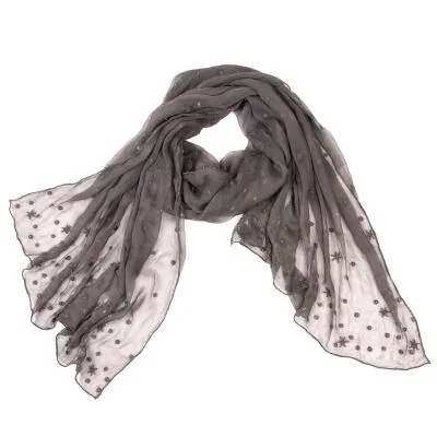 YOSHIE INABA Bijou Design See-through Stole
