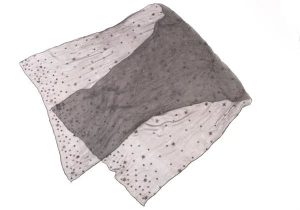 YOSHIE INABA Bijou Design See-through Stole K-140078_002