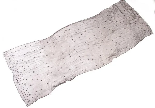 YOSHIE INABA Bijou Design See-through Stole K-140078_006