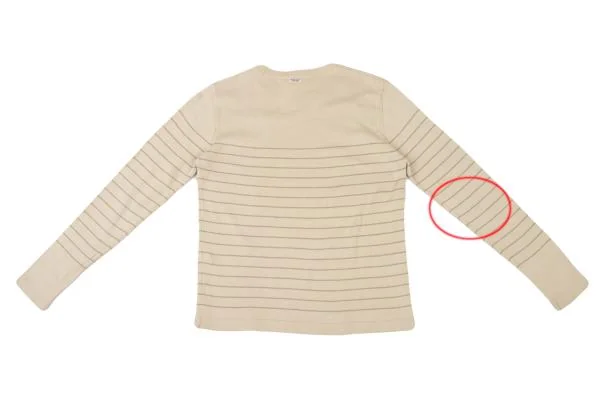 Mademoiselle NON NON Cotton Striped Knit Sweater K-140121_009